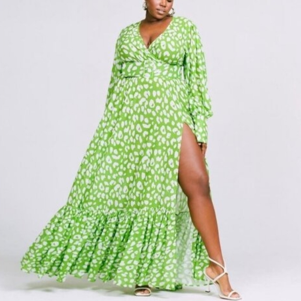 Hanifa Alia Animal Print Dress